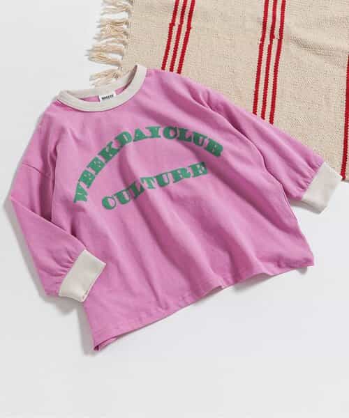 ロゴ＆ナンバリングTシャツ