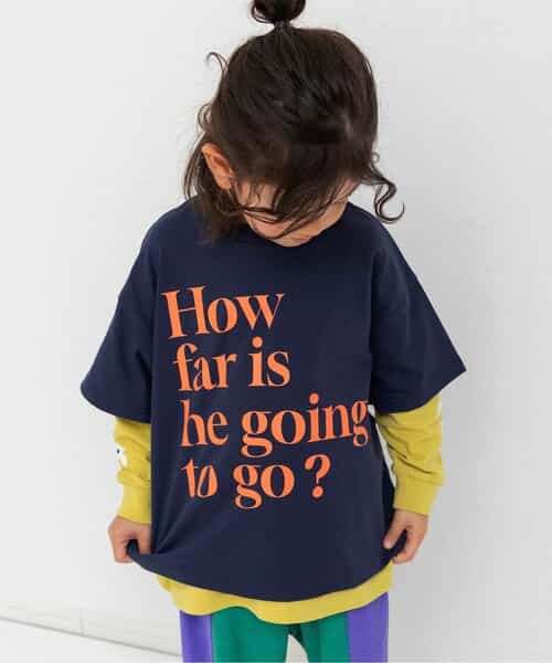 2PセットレイヤードTシャツ