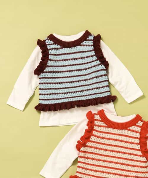 【リンク】2PサマーニットベストロンT