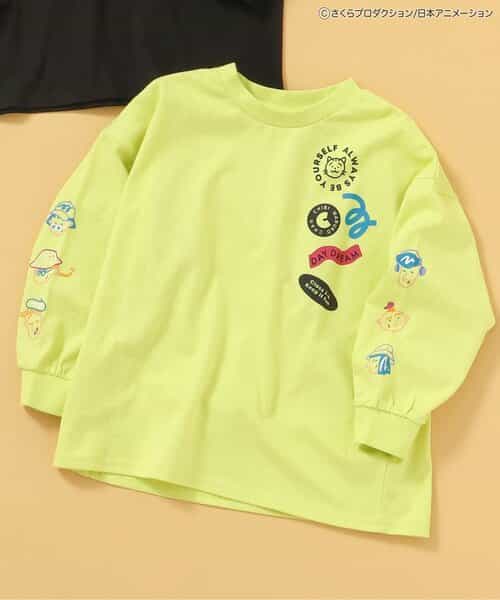 ちびまる子ちゃんコラボ 袖モチーフロンT
