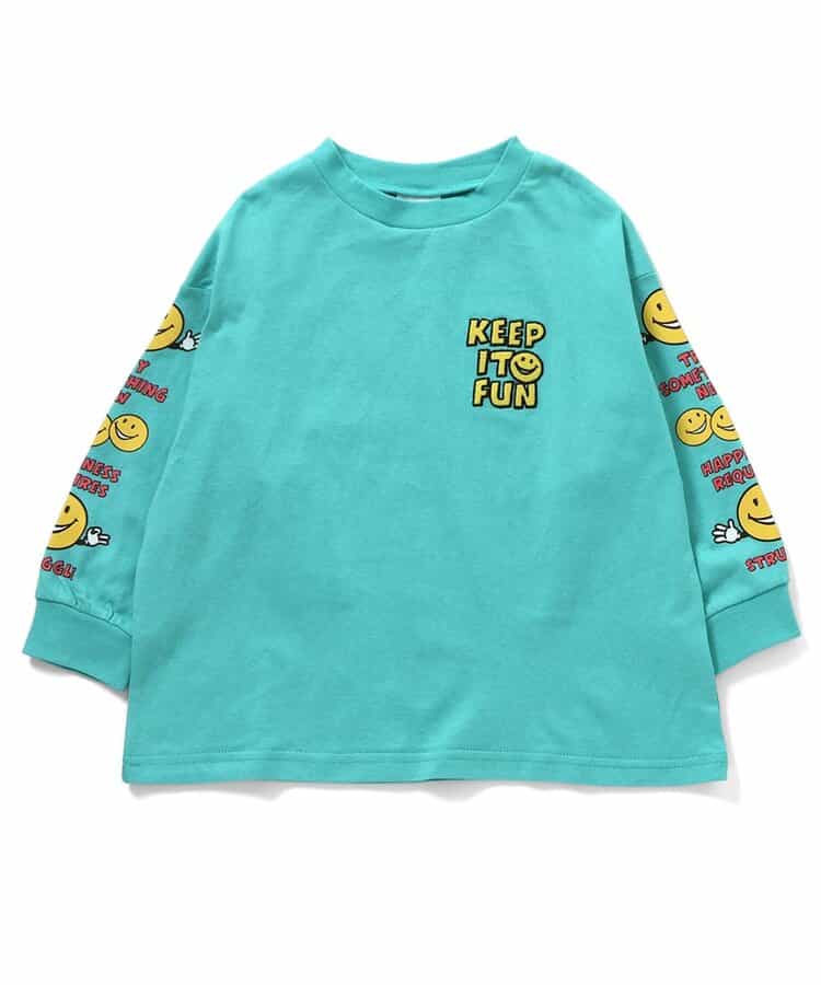 袖モチーフロンT