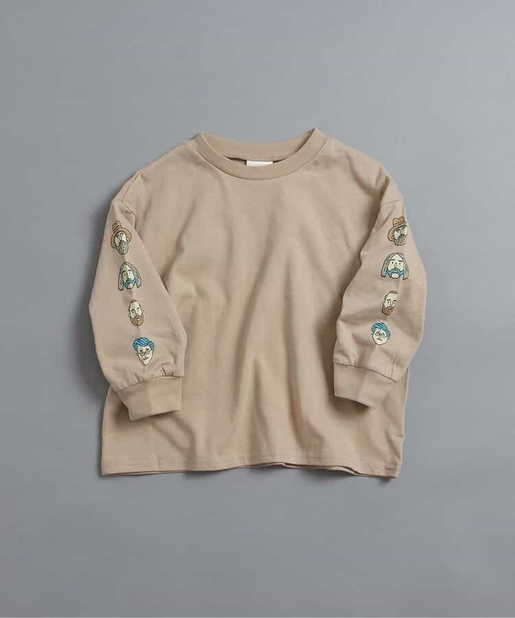 WEB限定  袖イロイロプリントTシャツ