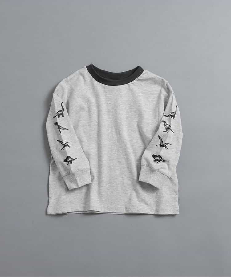 WEB限定  袖イロイロプリントTシャツ