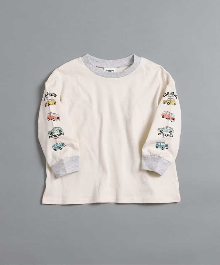 WEB限定  袖イロイロプリントTシャツ