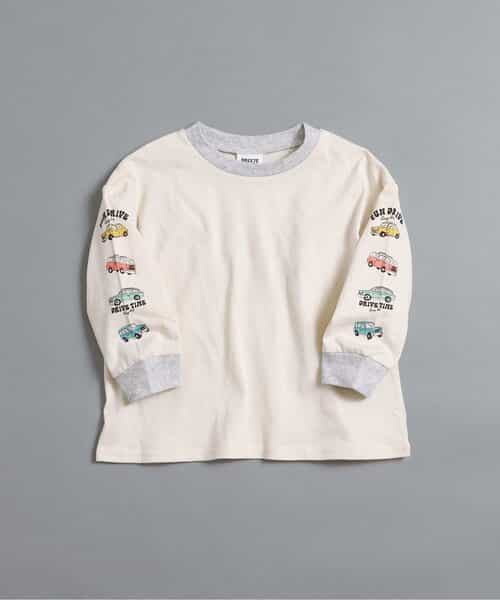 WEB限定  袖イロイロプリントTシャツ