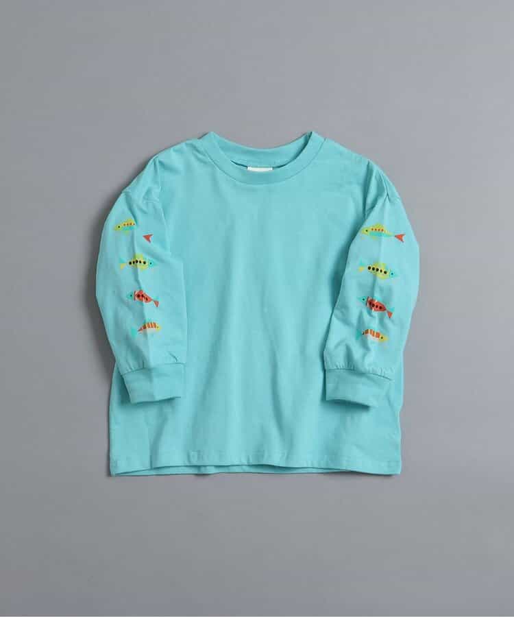 WEB限定  袖イロイロプリントTシャツ