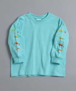 WEB限定  袖イロイロプリントTシャツ