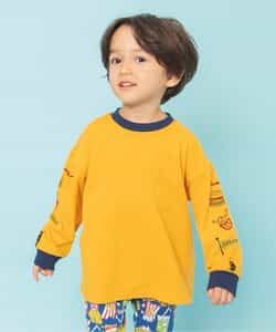 WEB限定  袖イロイロプリントTシャツ