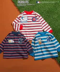 ☆SALE☆【MLB×PEANUTS】マルチボーダーロンT（J106955）|BREEZE