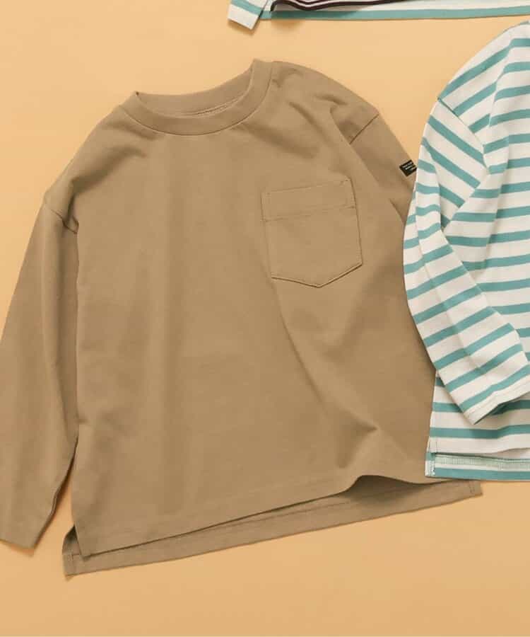 ★SALE★WEB限定 無地ボーダー長袖Tシャツ