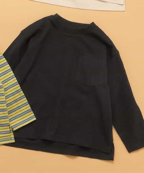 ★SALE★WEB限定 無地ボーダー長袖Tシャツ