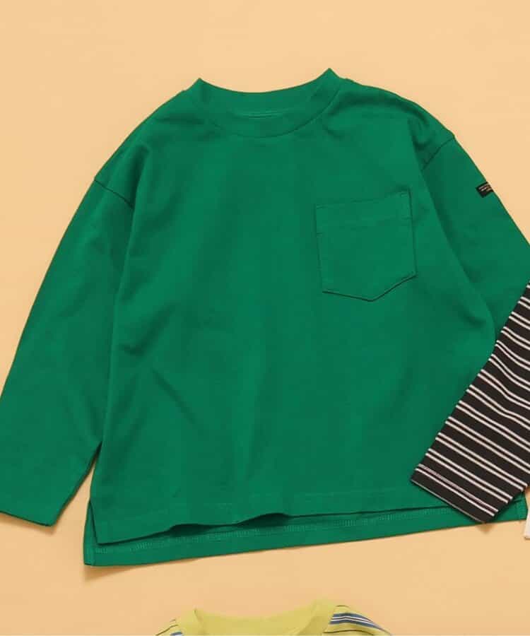 ★SALE★WEB限定 無地ボーダー長袖Tシャツ