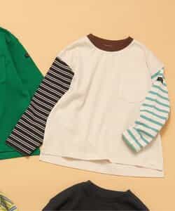 ★SALE★WEB限定 無地ボーダー長袖Tシャツ