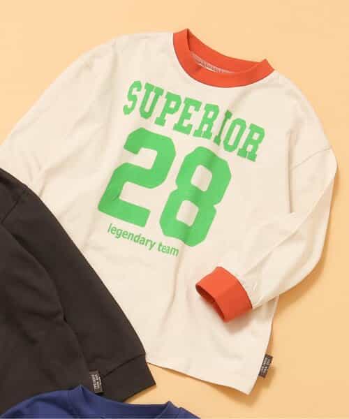 ★SALE★WEB限定 カラバリプリント長袖Tシャツ