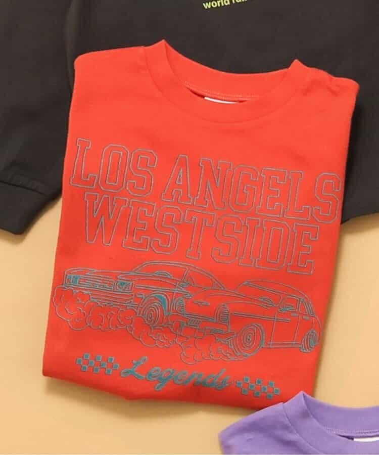 ★SALE★WEB限定 カラバリプリント長袖Tシャツ