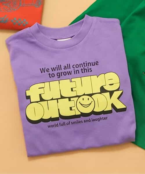 ★SALE★WEB限定 カラバリプリント長袖Tシャツ