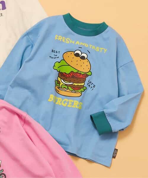 ★SALE★WEB限定 カラバリプリント長袖Tシャツ