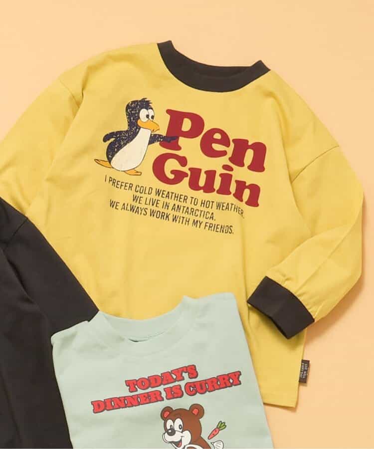 ★SALE★WEB限定 カラバリプリント長袖Tシャツ