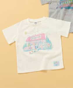 【リンク】ちびまる子ちゃんコラボ グラフィックTシャツ(キッズサイズ)
