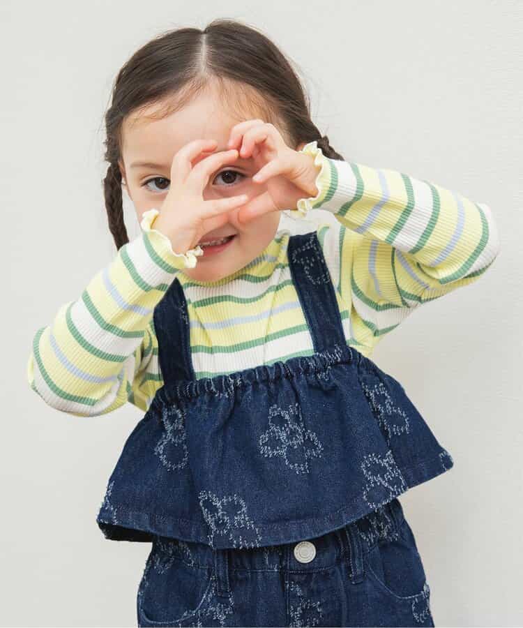 フラワーデニムビスチェ