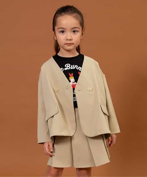 WEB限定 GIRL'Sフォーマルセットアップ