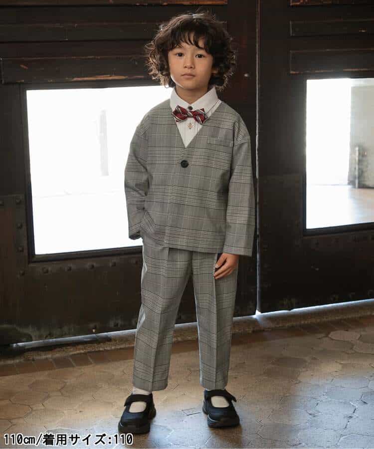 ＜フォーマル＞選べるボトム丈 BOYSセットアップ_971219