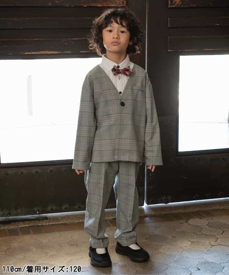 ＜フォーマル＞選べるボトム丈 BOYSセットアップ_971221