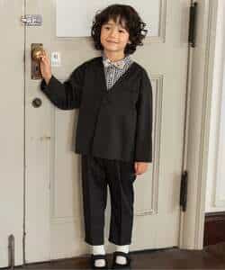 ＜フォーマル＞選べるボトム丈 BOYSセットアップ_971214