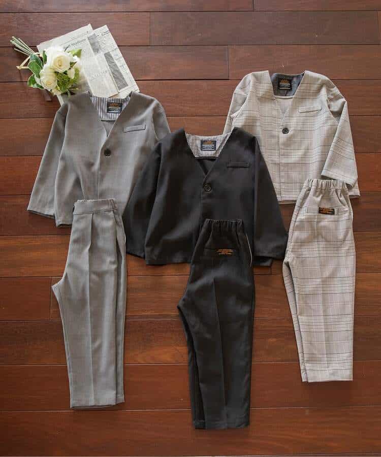 【選べるボトム丈】BOYSフォーマルセットアップ_974839