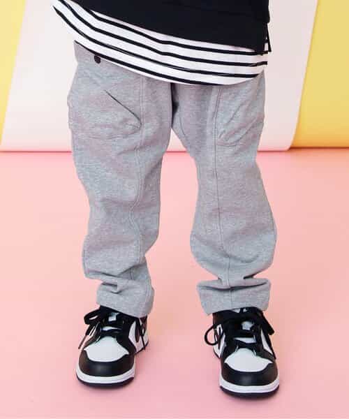 ★SALE★マチ付きカットソーパンツ 10分丈