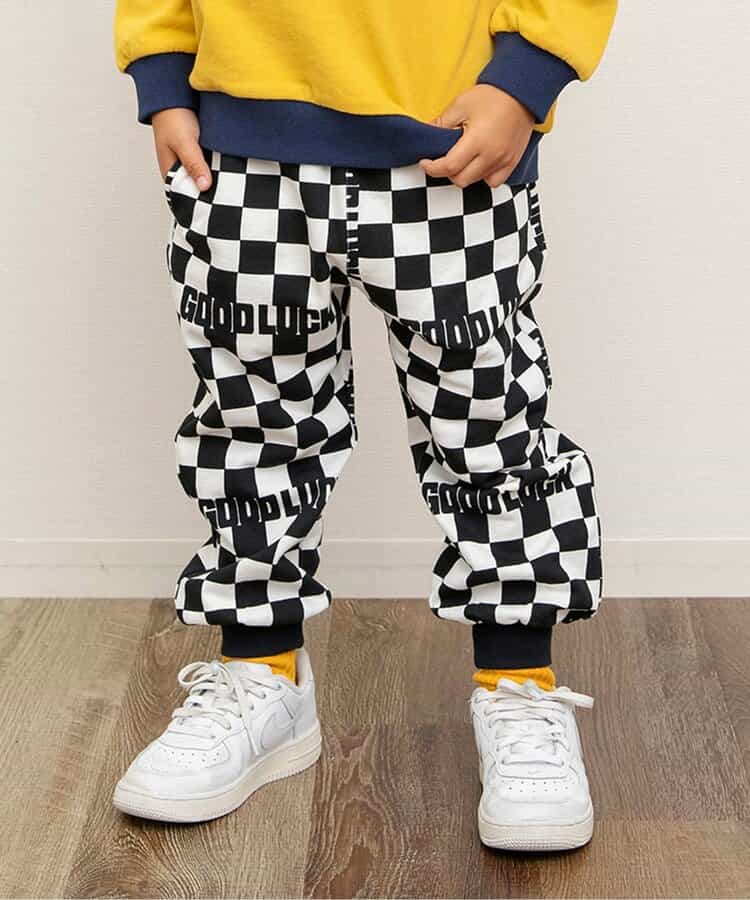 アメリカンダイナー総柄カットソーパンツ  10分丈