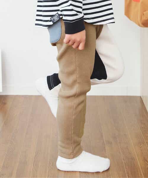 ★SALE★DAISUKI リブパンツ_9分丈