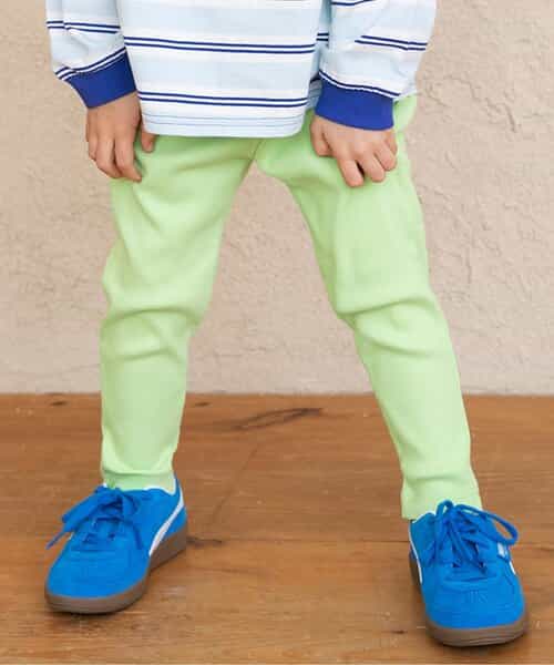 DAISUKI リブパンツ 9分丈