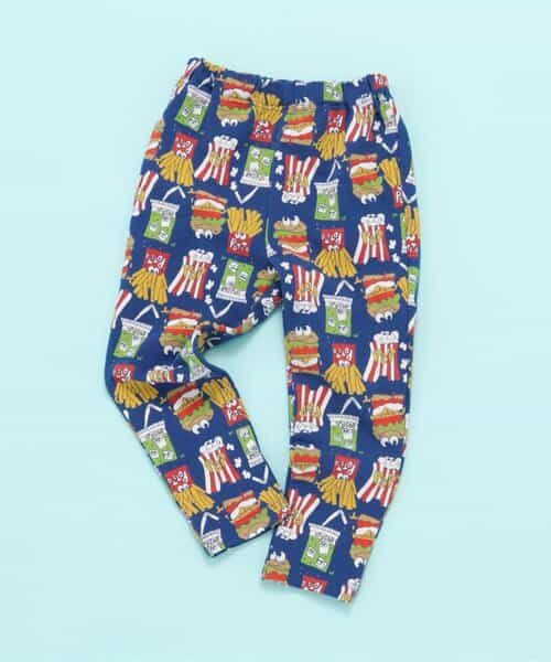 【2026年春新作】DAISUKI総柄パンツ  9分丈