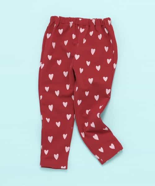 【2026年春新作】DAISUKI総柄パンツ  9分丈