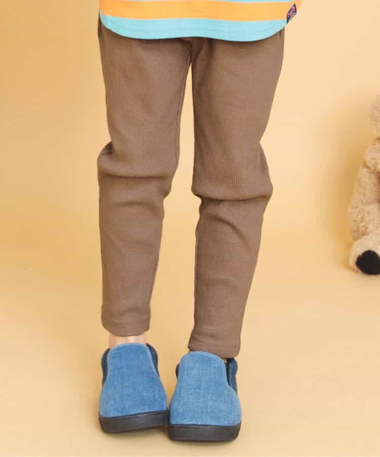 DAISUKI リブパンツ 9分丈