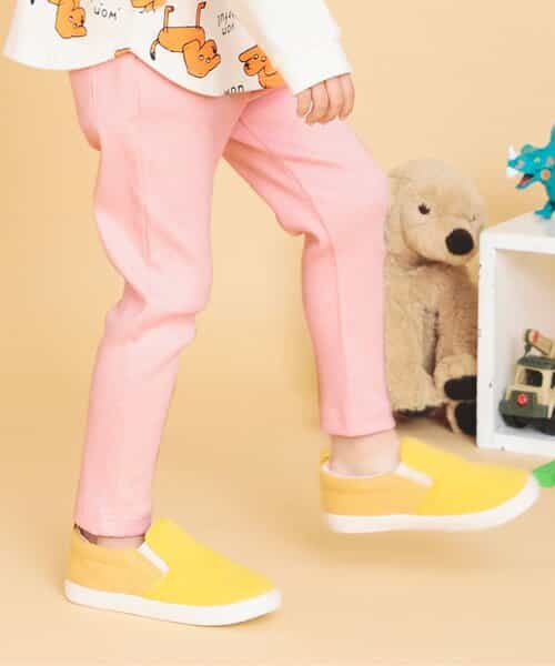 DAISUKI リブパンツ 9分丈