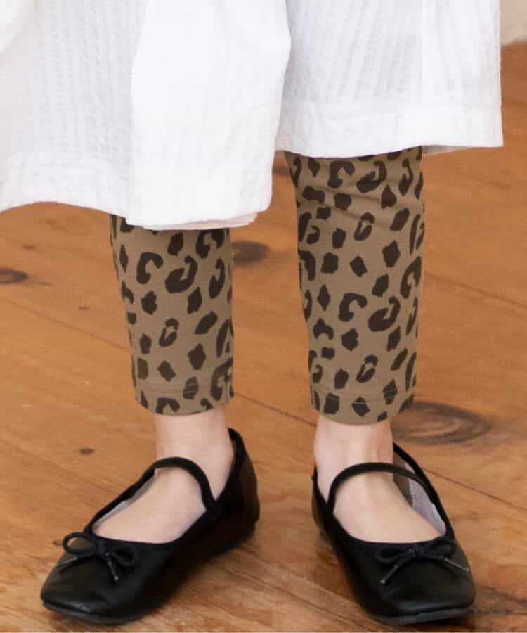 DAISUKI 総柄パンツ 9分丈