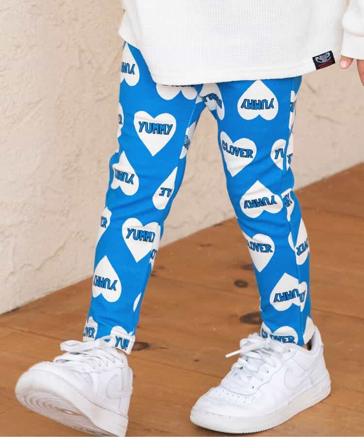 DAISUKI 総柄パンツ 9分丈