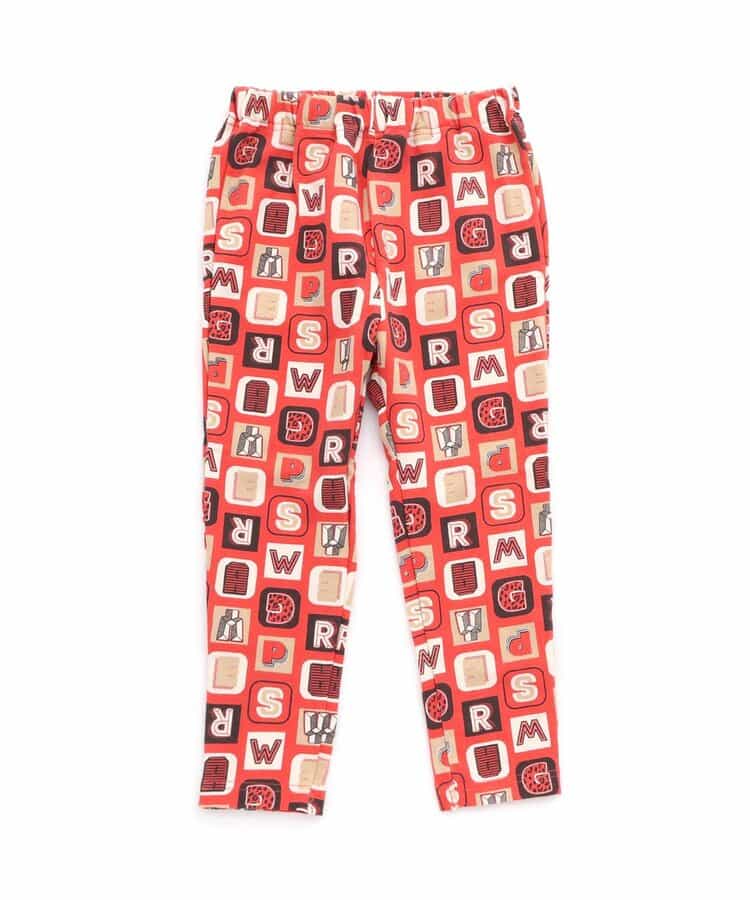 DAISUKI 総柄パンツ 9分丈