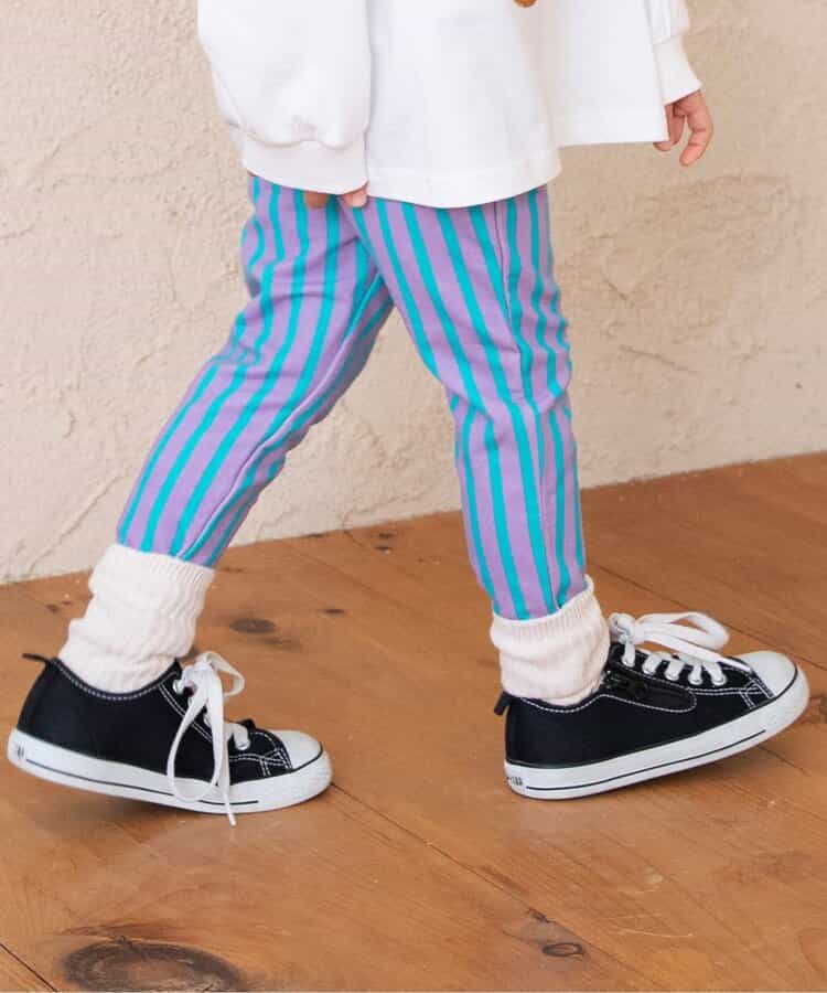 DAISUKI 総柄パンツ 9分丈