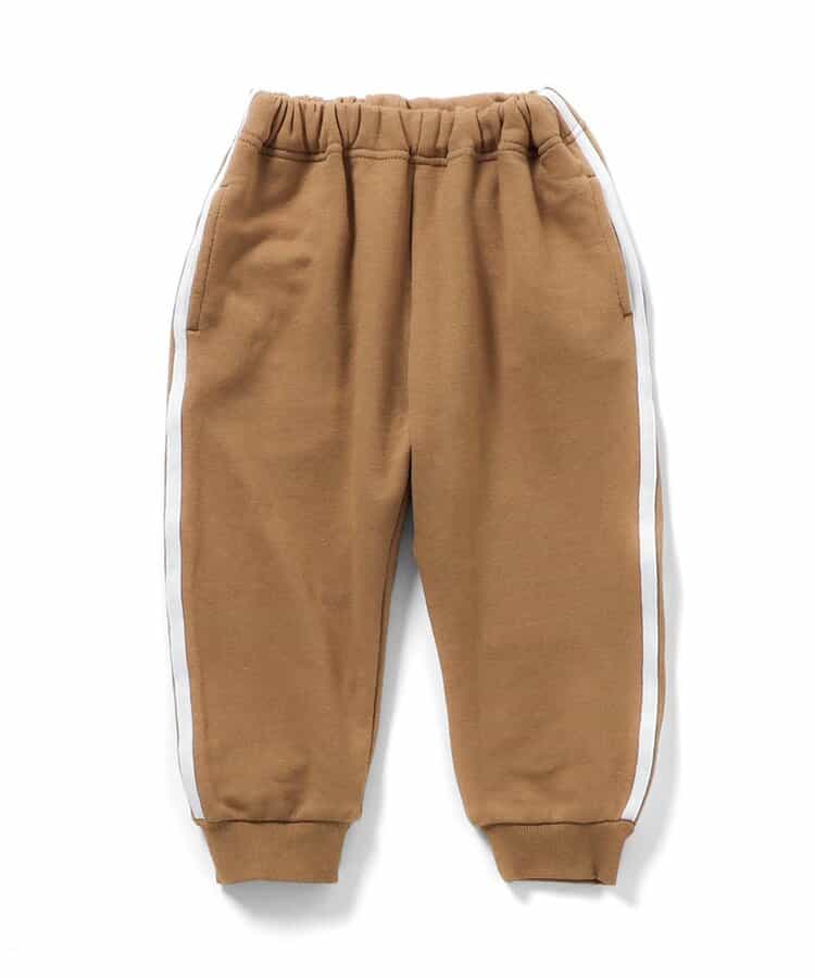WEB限定  ラインジョガーパンツ  10分丈