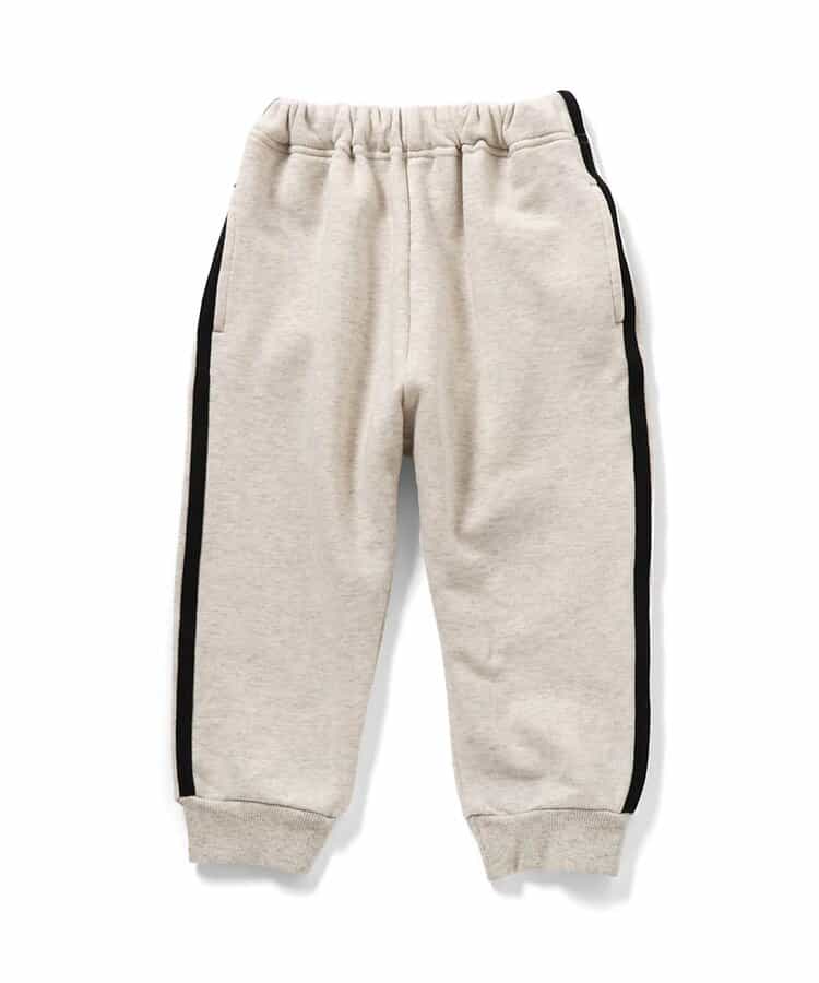 WEB限定  ラインジョガーパンツ  10分丈