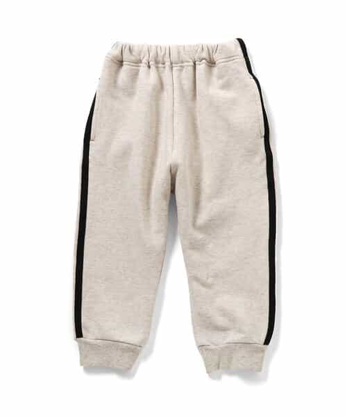 WEB限定  ラインジョガーパンツ  10分丈