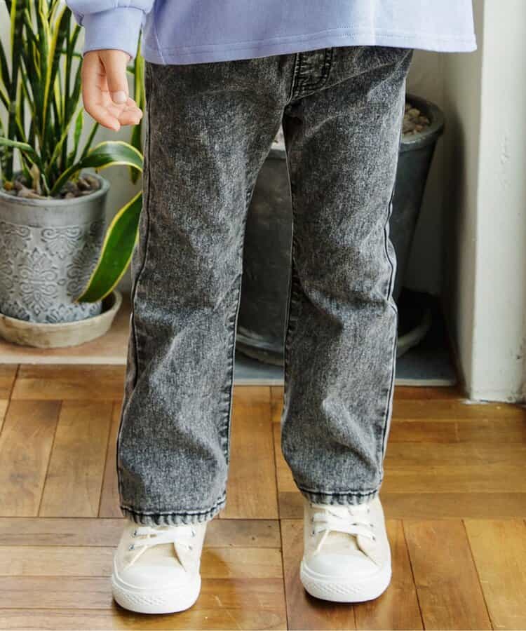 ★SALE★ケミカルブーツカットデニムパンツ 10分丈