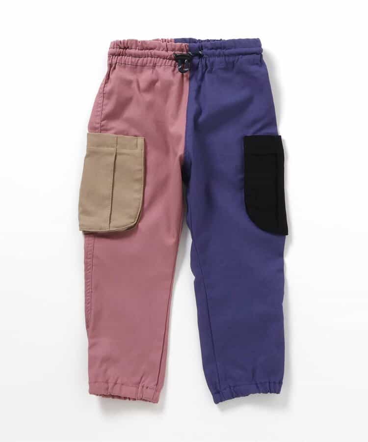 らくらくサイドポケットパンツ  10分丈