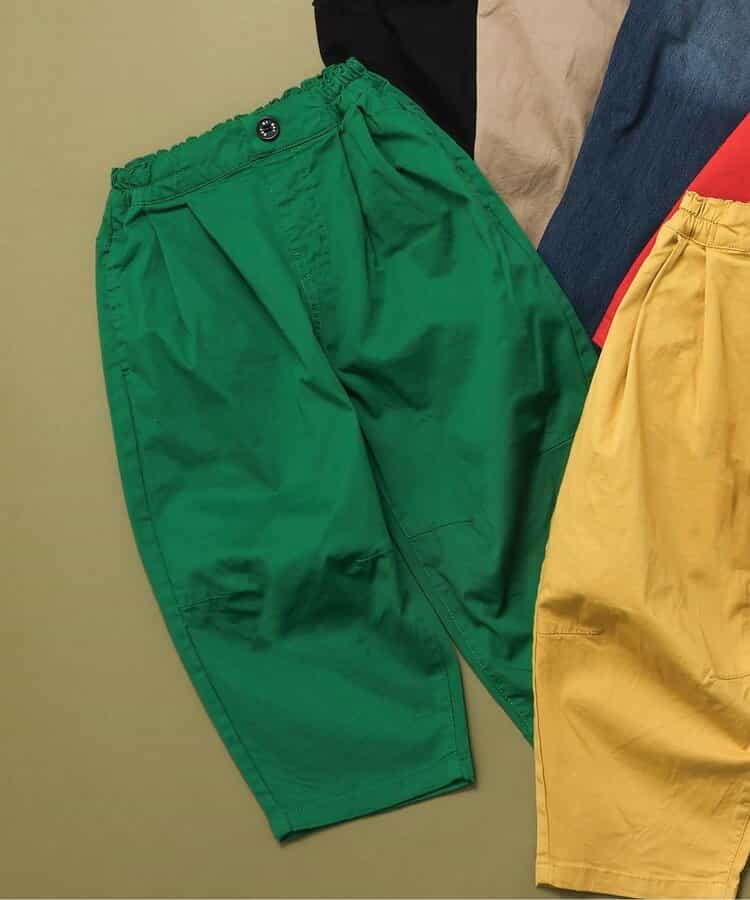 ★SALE★ワイドタックパンツ 10分丈