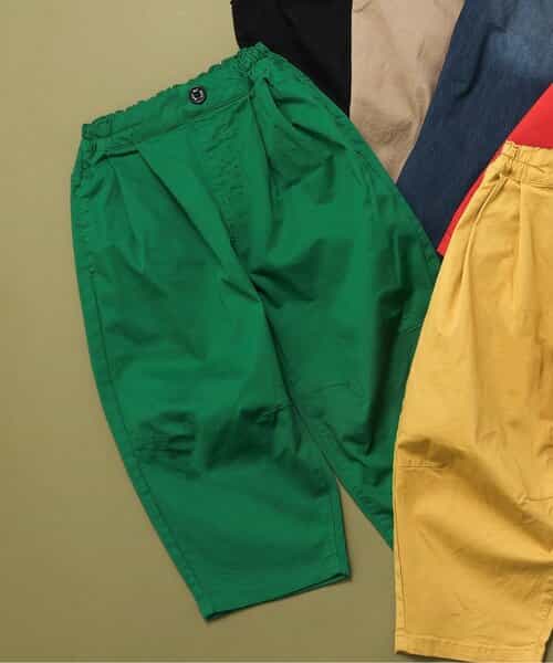 ★SALE★ワイドタックパンツ 10分丈