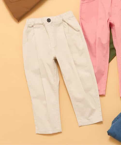 ★SALE★WEB限定 タックテーパードパンツ 10分丈