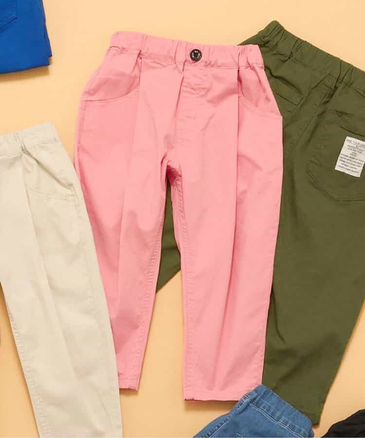 ★SALE★WEB限定 タックテーパードパンツ 10分丈